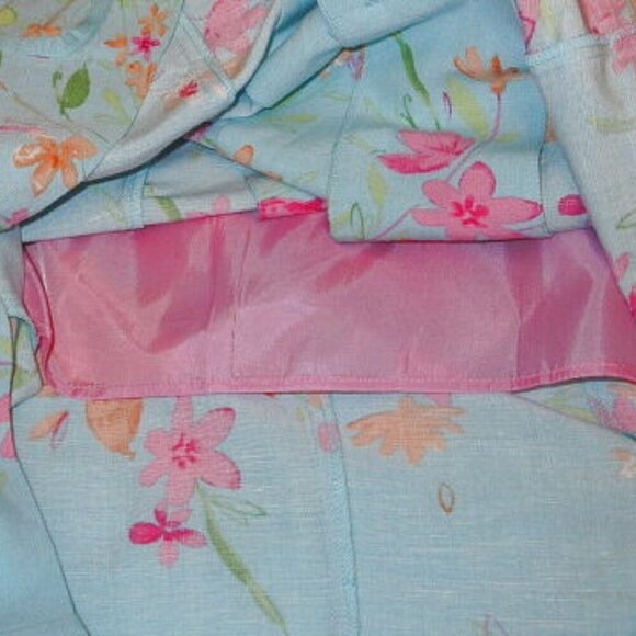 Emma James Womens Linen Blend Blazer Plus Size 18W Jacket Pockets Cottagecore - Picture 9 of 12